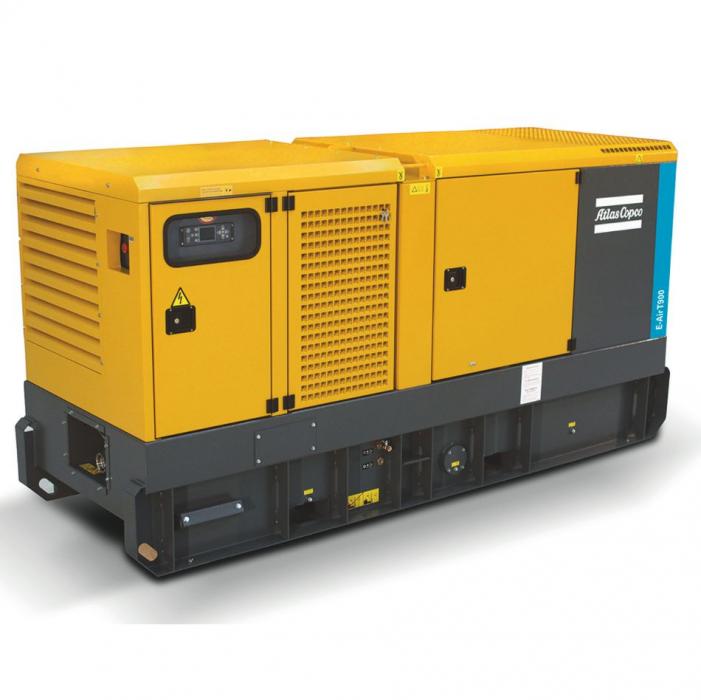 Electric portable compressor 25 m³/min / 900 cfm